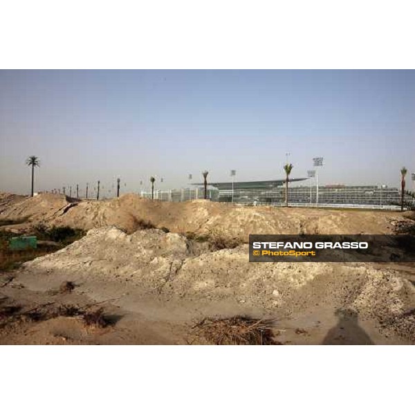 a panoramic view of Meydan racecourse Dubai - Meydan, 7th march 2010 ph. Stefano Grasso