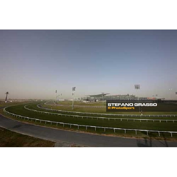 a panoramic view of Meydan racecourse Dubai - Meydan, 7th march 2010 ph. Stefano Grasso
