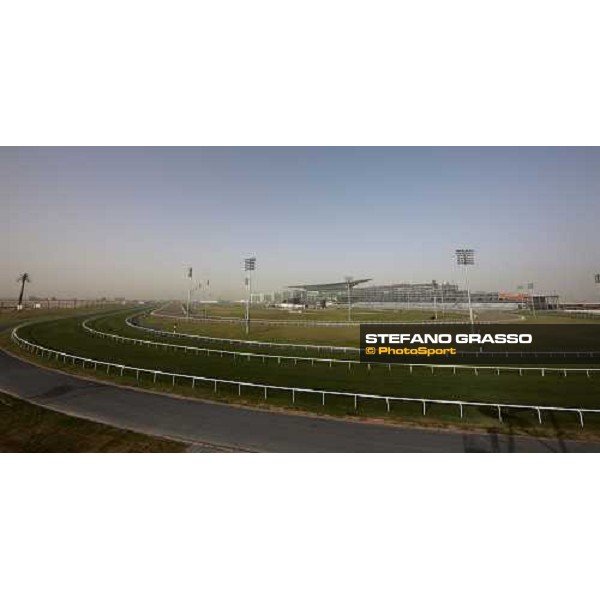 a panoramic view of Meydan racecourse Dubai - Meydan, 7th march 2010 ph. Stefano Grasso