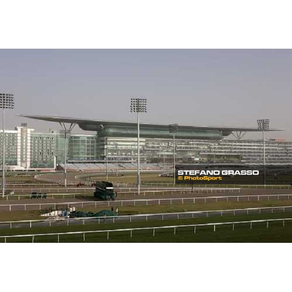 a panoramic view of Meydan racecourse Dubai - Meydan, 7th march 2010 ph. Stefano Grasso