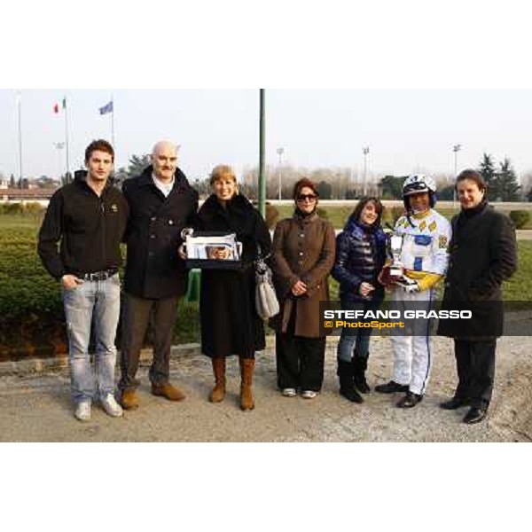 prize giving of Premio Cittˆ di Padova won by Roberto Andreghetti with Mineiro As Ponte di Brenta (PD), 14th march 2010 ph. Stefano Grasso