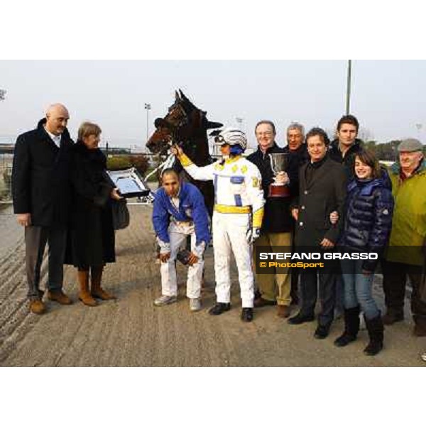 prize giving of Premio Cittˆ di Padova won by Roberto Andreghetti with Mineiro As Ponte di Brenta (PD), 14th march 2010 ph. Stefano Grasso