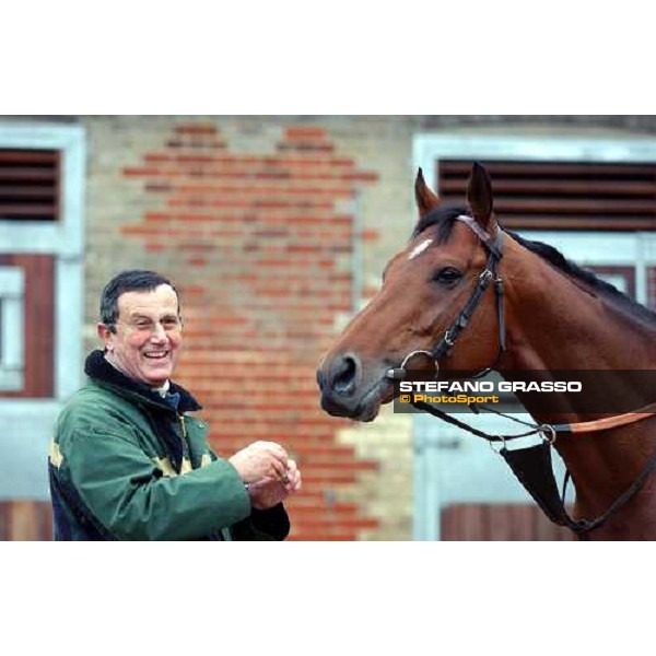 Newmarket 100104 Luciano Salice with Falbrav at Bedford House ph. Stefano Grasso