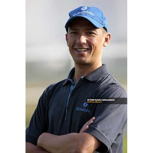 Frankie Dettori pictured at Al Quoz racing stable during the Godolphin Media Morning Dubai - Al Quoz, 24th march 2010 ph. Stefano Grasso