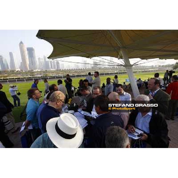 Interview for Simon Crisford at Godolphin Media Morning Dubai - Al Quoz, 24th march 2010 ph. Stefano Grasso