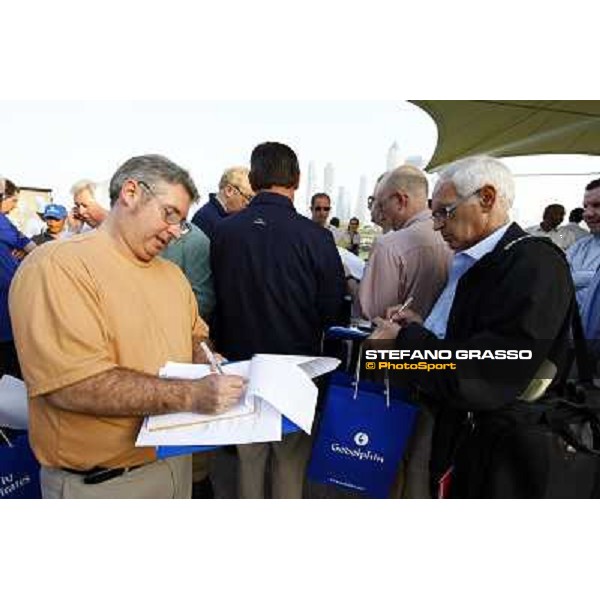 Interview for Simon Crisford at Godolphin Media Morning Dubai - Al Quoz, 24th march 2010 ph. Stefano Grasso