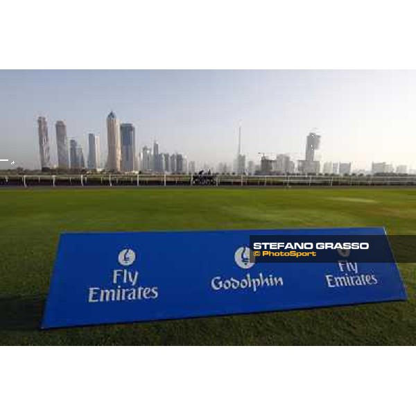 two horses exercising at Al Quoz during Godolphin Media Morning Dubai - Al Quoz, 24th march 2010 ph. Stefano Grasso