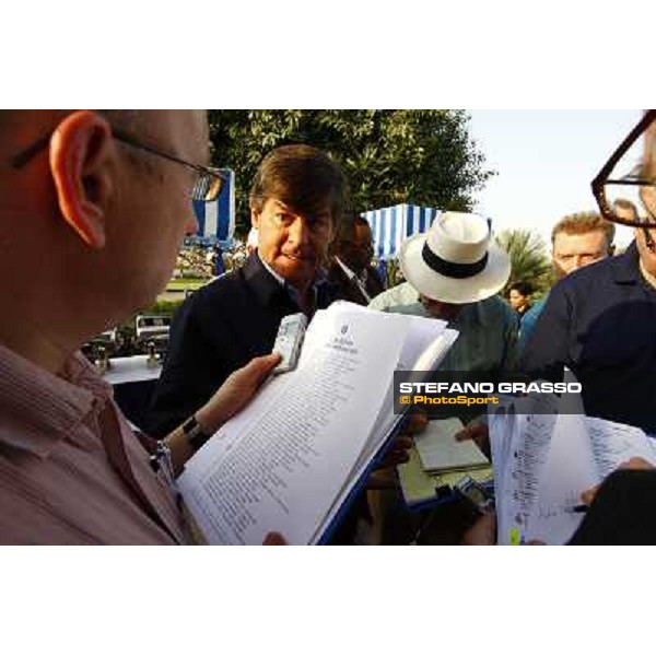 Interview for Simon Crisford at Godolphin Media Morning Dubai - Al Quoz, 24th march 2010 ph. Stefano Grasso