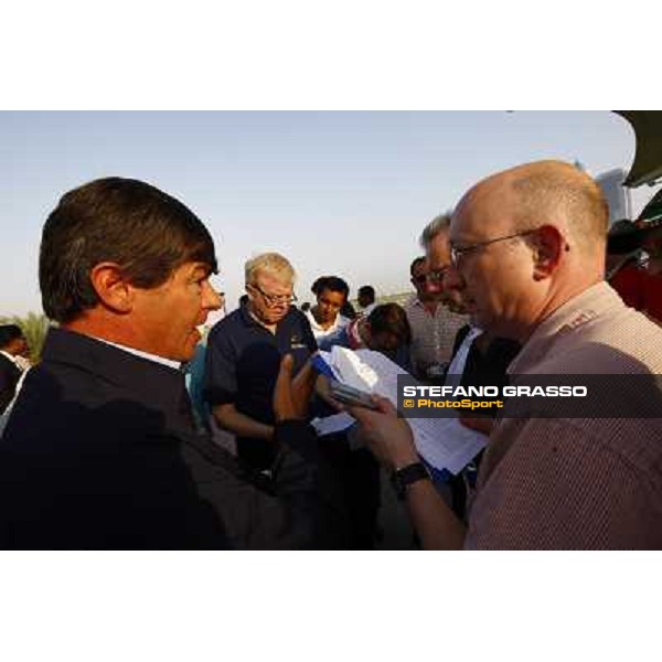 Interview for Simon Crisford at Godolphin Media Morning Dubai - Al Quoz, 24th march 2010 ph. Stefano Grasso