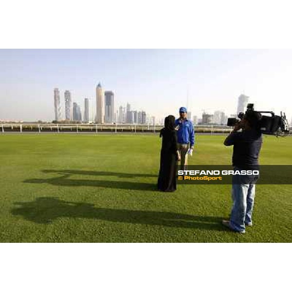 Interview for Saeed Bin Suroor at Godolphin Media Morning Dubai - Al Quoz, 24th march 2010 ph. Stefano Grasso