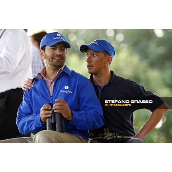 Frankie Dettori and Saaed Bin Suroor at Godolphin Media Morning Dubai - Al Quoz, 24th march 2010 ph. Stefano Grasso