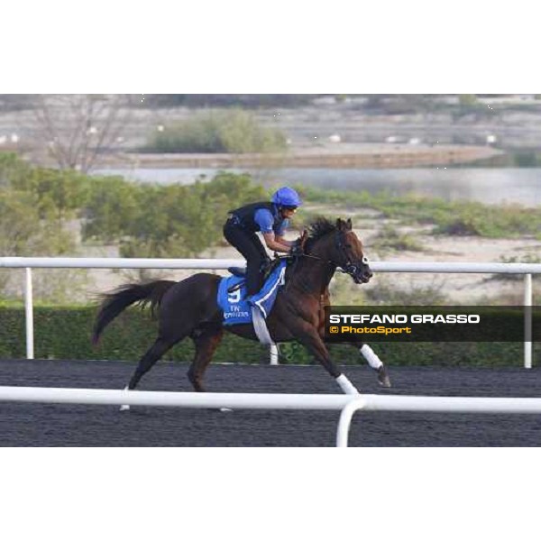 Alexandros working at Al Quoz during the Godolphin Media Morning Dubai - Al Quoz, 24th march 2010 ph. Stefano Grasso