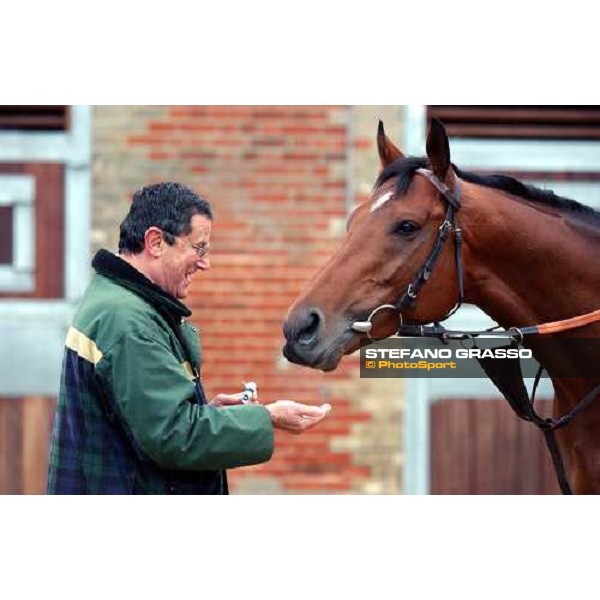 Newmarket 100104 Luciano Salice with Falbrav at Bedford House ph. Stefano Grasso