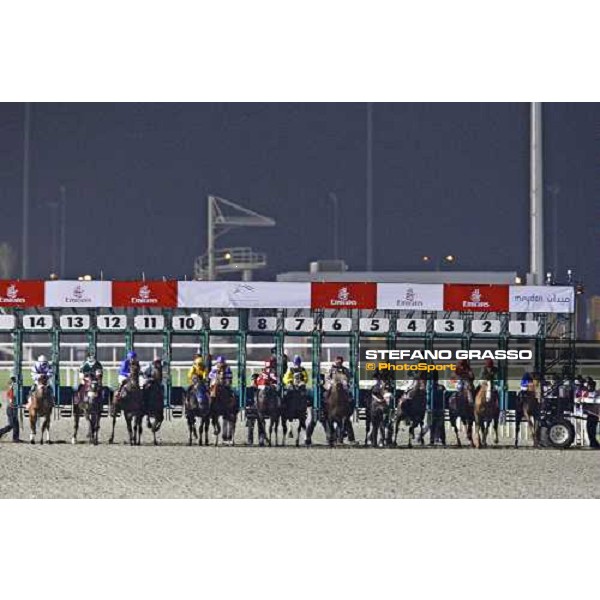 the start of the Dubai World Cup Dubai - Meydan, 26th march 2010 ph. Stefano Grasso