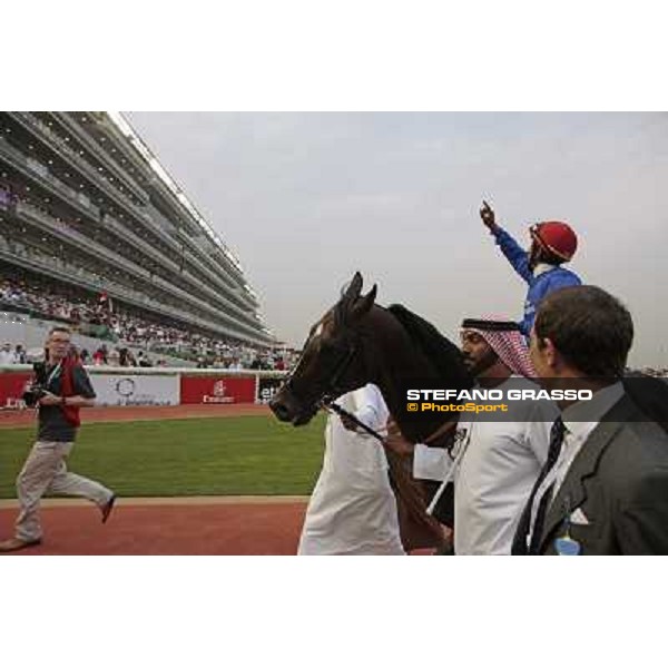 Ahmad Ajtebi - Calming Influence - Godolphin Mile Dubai - Meydan, 27th march 2010 ph. Stefano Grasso