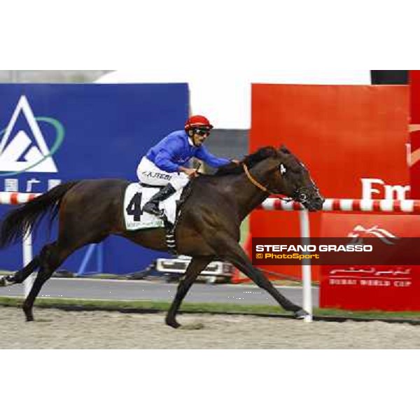 Ahmed Ajtebi -Calming Influence - Godolphin Mile Dubai - Meydan, 27th march 2010 ph. Stefano Grasso