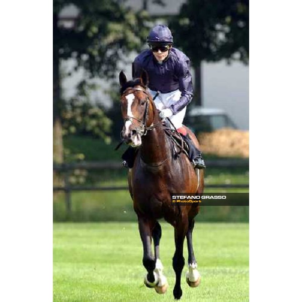 Jamie Spencer on Powerscourt Munchen 1st august 2004 ph. Stefano Grasso