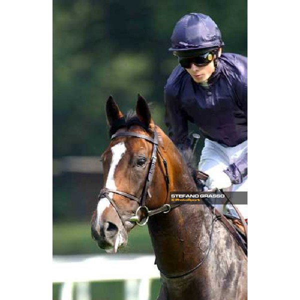 Jamie Spencer on Powerscourt Munchen 1st august 2004 ph. Stefano Grasso