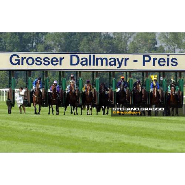 start Grosser Dallmayr Preis Munchen 1st august 2004 ph. Stefano Grasso