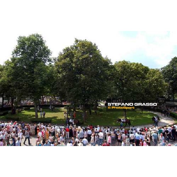 parade ring of Grosser Dallmayr Preis Munchen 1st august 2004 ph. Stefano Grasso