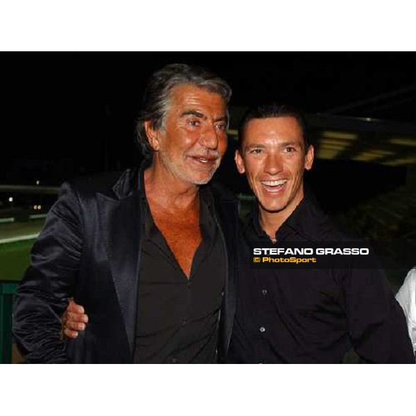 Roberto Cavalli and Frankie Dettori Varese Le Bettole, 7th augsut 2004 ph. Stefano Grasso