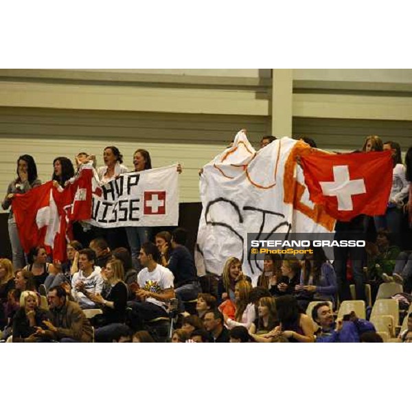 Steve Guerdat\'s supporters Geneva - Rolex Fei World Cup final, 16th april 2010 ph. Stefano Grasso