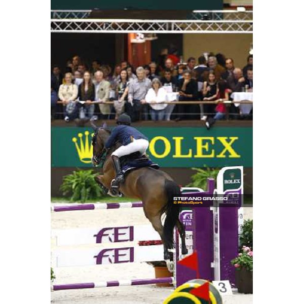 Natale Chiaudani on Snai Seldana di Campalto Geneva - Rolex Fei World Cup final, 16th april 2010 ph. Stefano Grasso