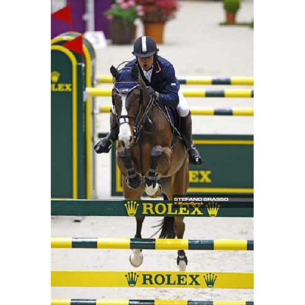 Natale Chiaudani on Snai Seldana di Campalto Geneva - Rolex Fei World Cup final, 16th april 2010 ph. Stefano Grasso