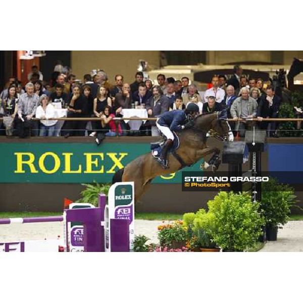 Natale Chiaudani on Snai Seldana di Campalto Geneva - Rolex Fei World Cup final, 16th april 2010 ph. Stefano Grasso