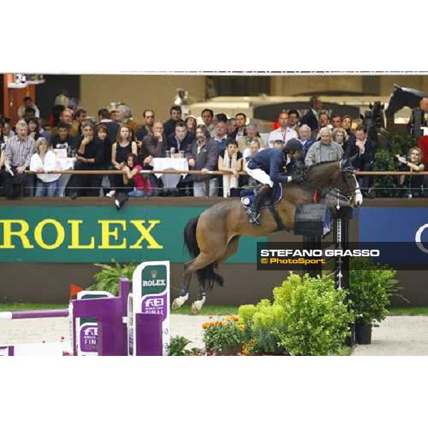 Natale Chiaudani on Snai Seldana di Campalto Geneva - Rolex Fei World Cup final, 16th april 2010 ph. Stefano Grasso