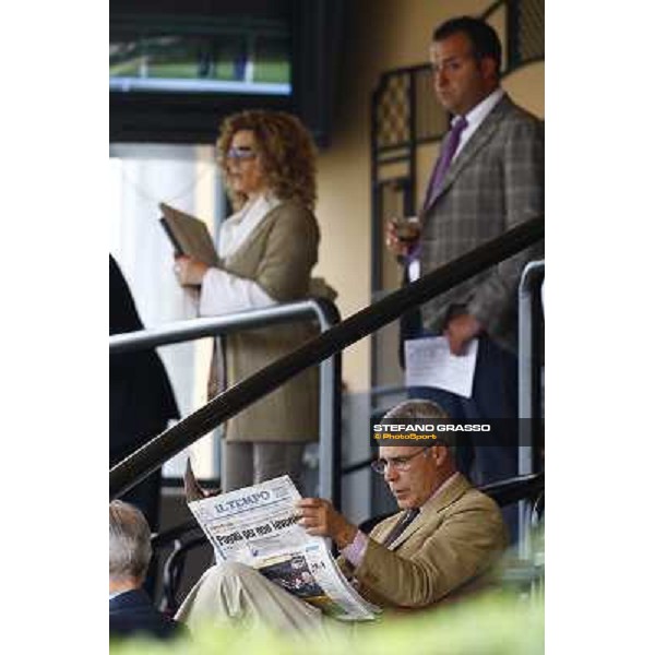 trainer Gasperini Rome Capannelle, 18th april 2010 ph. Stefano Grasso