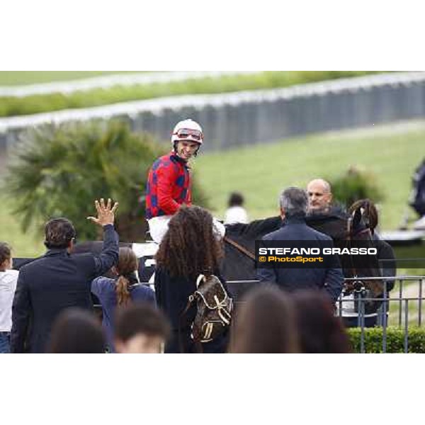 Lolamar - Umberto Rispoli - Premio Lorenzo Camuffo Rome Capannelle, 18th april 2010 ph. Stefano Grasso