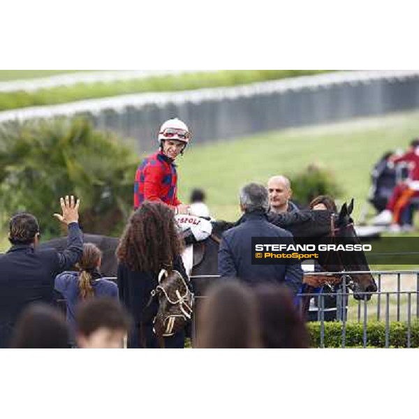 Umberto Rispoli - Lolamar - Premio Lorenzo Camuffo Rome Capannelle, 18th april 2010 ph. Stefano Grasso
