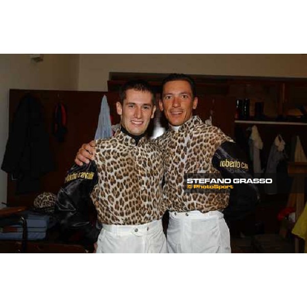 Mirco Demuro and Frankie Dettori Varese Le Bettole 7th august 2004 ph. Stefano Grasso