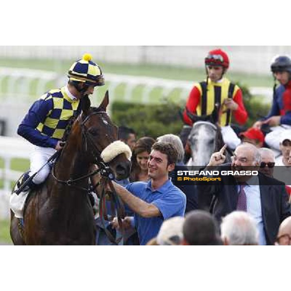 Jakkalberry winner of the Premio Ambrosiano Milan, San Siro racetrack 24th april 2010 ph. Stefano Grasso