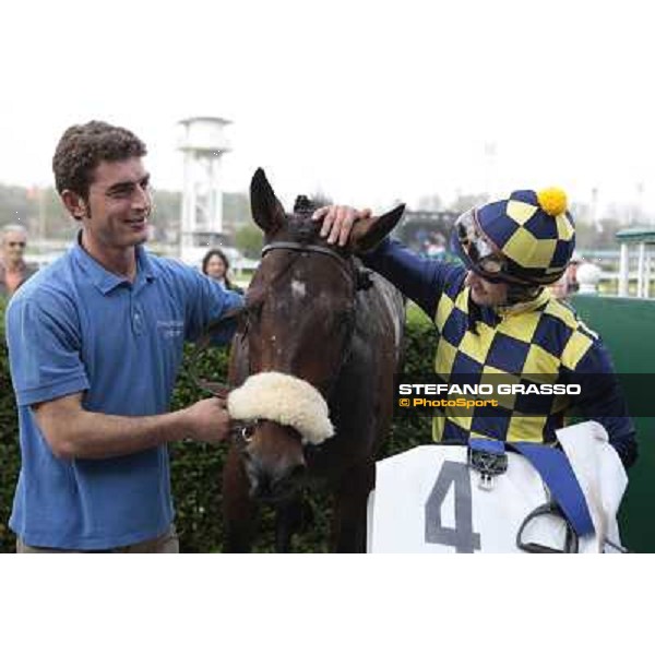 Jakkalberry winner of the Premio Ambrosiano Milan, San Siro racetrack 24th april 2010 ph. Stefano Grasso