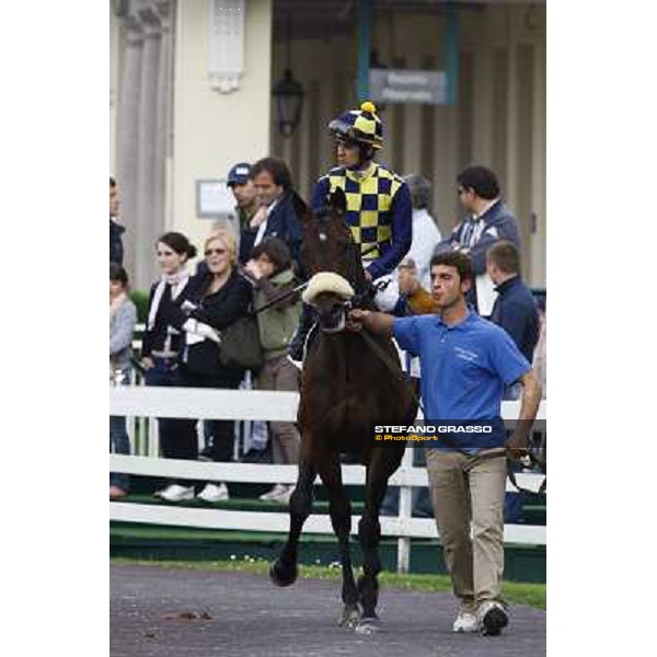 Jakkalberry winner of the Premio Ambrosiano Milan, San Siro racetrack 24th april 2010 ph. Stefano Grasso