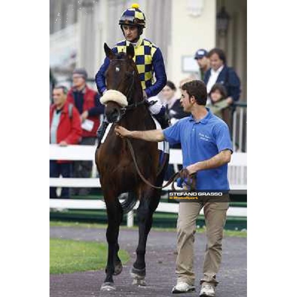 Jakkalberry winner of the Premio Ambrosiano Milan, San Siro racetrack 24th april 2010 ph. Stefano Grasso