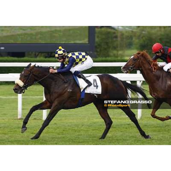 Jakkalberry winner of the Premio Ambrosiano Milan, San Siro racetrack 24th april 2010 ph. Stefano Grasso