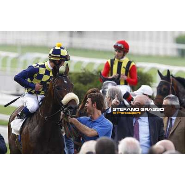 Jakkalberry winner of the Premio Ambrosiano Milan, San Siro racetrack 24th april 2010 ph. Stefano Grasso