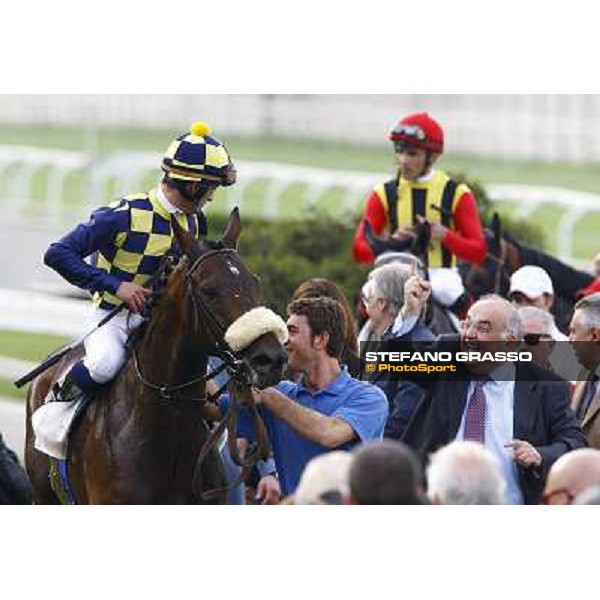 Jakkalberry winner of the Premio Ambrosiano Milan, San Siro racetrack 24th april 2010 ph. Stefano Grasso