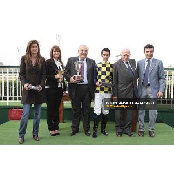 prizegiving of Premio Ambrosiano Milan, San Siro 24th april 2010 ph. Stefano Grasso