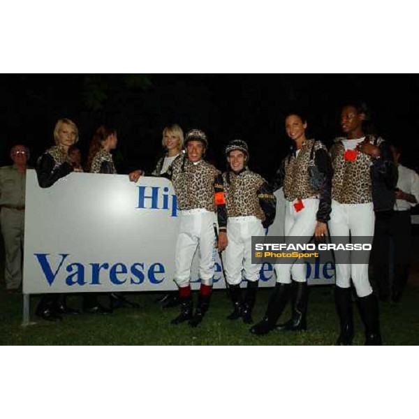 Frankie Dettori and Mirco Demuro Varese Le Bettole 7th august 2004 ph. Stefano Grasso
