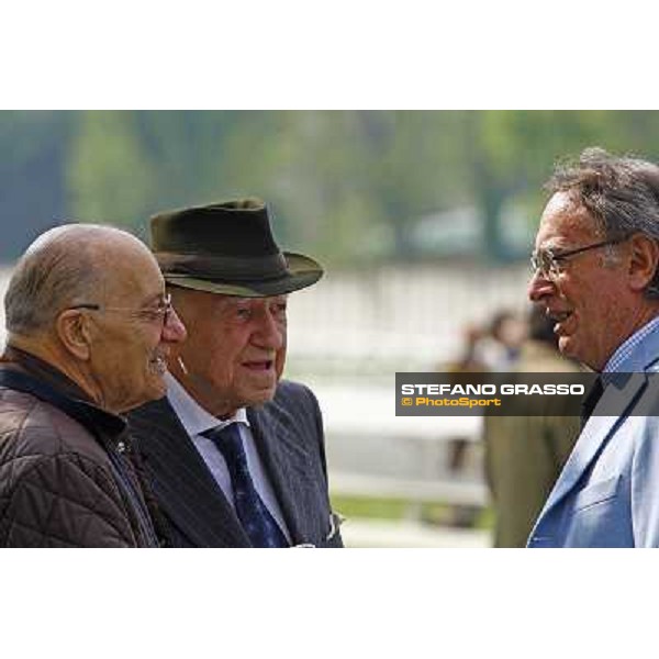 Ing. Diego Romeo, avv. Pio Bruni and Giuseppe Molteni Milan, San Siro 24th april 2010 ph. Stefano Grasso