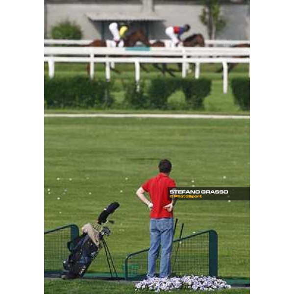 golf and races at San Siro Milan, San Siro 24th april 2010 ph. Stefano Grasso