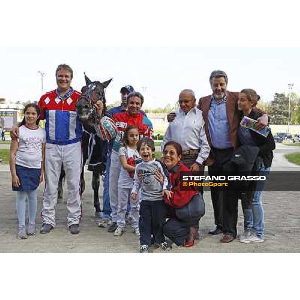 prize giving ceremony for Mago d\' Amore\'s connection after winning the Gran Premio d\' Europa Milan, San Siro 25th april 2010 ph. Stefano Grasso
