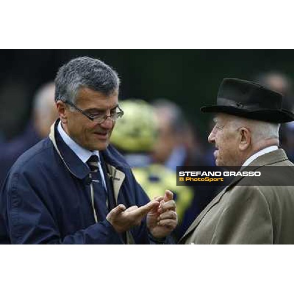 avv. Pio Bruni and dott. Francesco Ruffo della Scaletta Milan, San Siro 17th april 2010 ph. Stefano Grasso