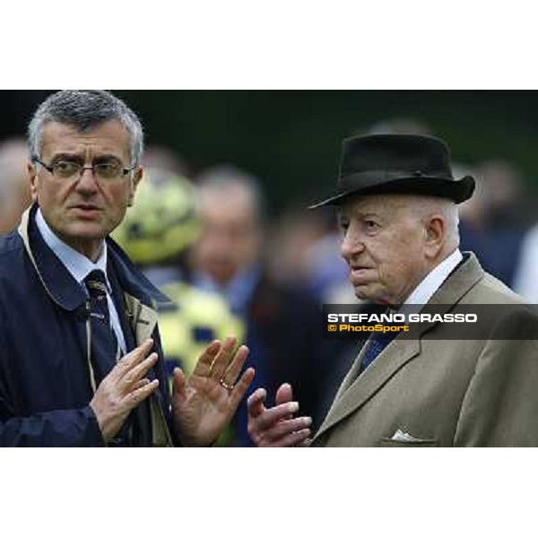 avv. Pio Bruni and dott. Francesco Ruffo della Scaletta Milan, San Siro 17th april 2010 ph. Stefano Grasso