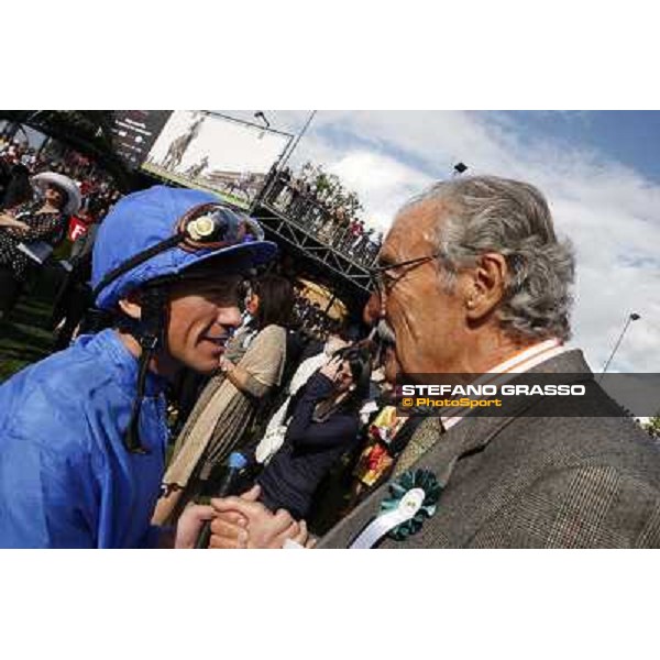 Frankie Dettori and avv. Riccardi Rome, 8th may 2010 ph. Stefano Grasso