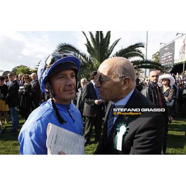 Frankie Dettori and Giuseppe Molteni Rome, 8th may 2010 ph. Stefano Grasso